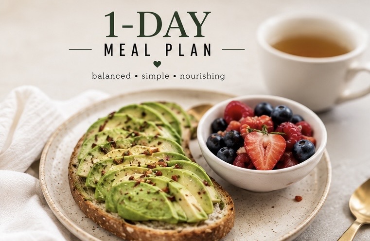 Emilia's balanced Pescatarian Day