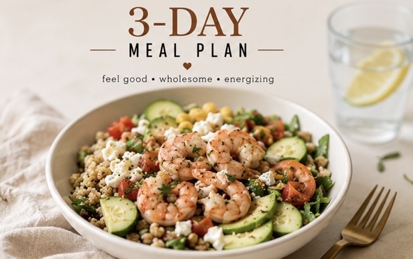 Emilia’s 3-Day Nourish & Fuel Plan